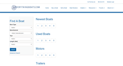Desktop Screenshot of everythingboats.com
